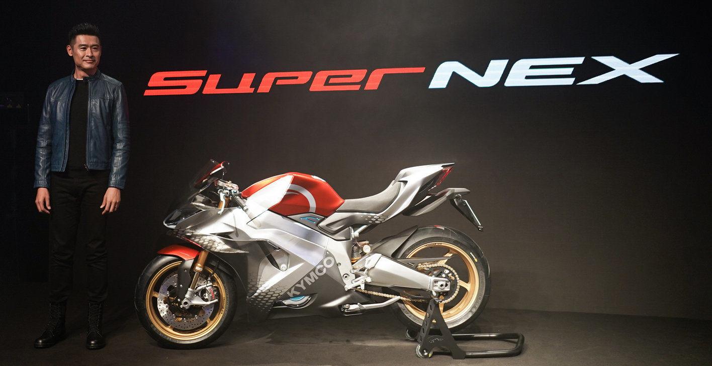 kymco superNEX elektrikli motosiklet